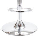 vidaXL tópszínű szövet és furnérlemez bárszék