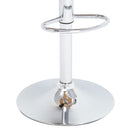 vidaXL tópszínű szövet bárszék