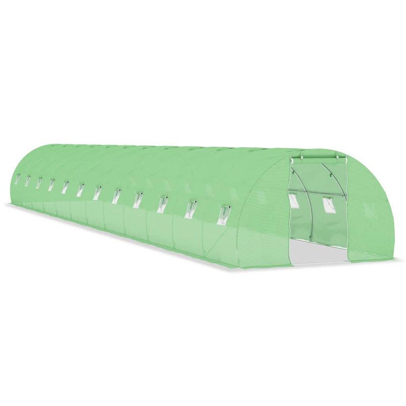 vidaXL melegház 54 m² 18 x 3 x 2 m