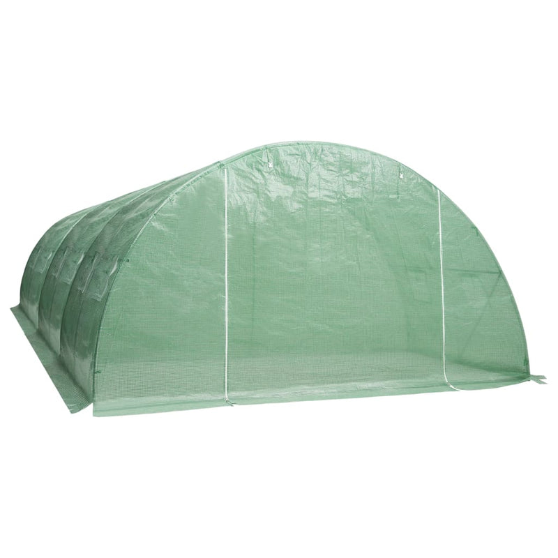 vidaXL melegház 24 m² 6 x 4 x 2 m