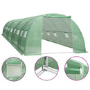 vidaXL melegház 32 m² 8 x 4 x 2 m