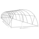 vidaXL melegház 32 m² 8 x 4 x 2 m