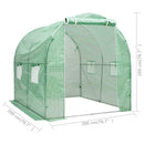 vidaXL melegház 4 m² 2 x 2 x 2 m