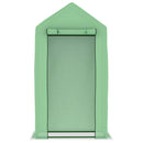 vidaXL 0,5 m²-es acélvázas melegház 1 x 0,5 x 1,9 m