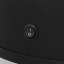 vidaXL Kukák Fekete Rozsdamentes acél