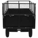 vidaXL 300 kg-os teherbírású billenős pótkocsi fűnyíróhoz