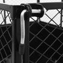 vidaXL 300 kg-os teherbírású billenős pótkocsi fűnyíróhoz