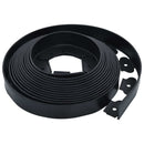 vidaXL 30 cövekes rugalmas gyepszegély 10 m 5 cm