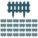 vidaXL 25 db zöld PP gyepszegély 10 m