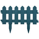 vidaXL 25 db zöld PP gyepszegély 10 m