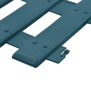 vidaXL 25 db zöld PP gyepszegély 10 m