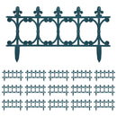 vidaXL 16 db zöld polipropilén gyepszegély 10 m