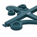 vidaXL 16 db zöld polipropilén gyepszegély 10 m