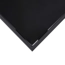 vidaXL fekete edzett üveg kerti bárasztal 60 x 60 x 110 cm