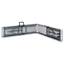 vidaXL 2 db fehér összecsukható HDPE kerti pad 180 cm