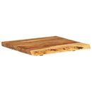 vidaXL tömör akácfa fürdőszoba piperepolc 58x52x3,8 cm