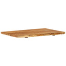 vidaXL tömör akácfa fürdőszoba piperepolc 80x52x2,5 cm