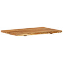 vidaXL tömör akácfa fürdőszoba piperepolc 80x52x2,5 cm