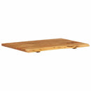 vidaXL tömör akácfa fürdőszoba piperepolc 80x52x2,5 cm