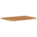 vidaXL tömör akácfa fürdőszoba piperepolc 80x52x2,5 cm
