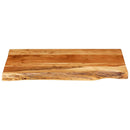 vidaXL tömör akácfa fürdőszoba piperepolc 80x52x3,8 cm