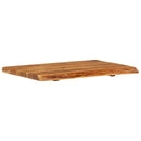 vidaXL tömör akácfa fürdőszoba piperepolc 80x52x3,8 cm