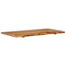 vidaXL tömör akácfa fürdőszoba piperepolc 100x52x2,5 cm