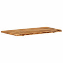 vidaXL tömör akácfa fürdőszoba piperepolc 100x52x2,5 cm
