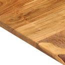 vidaXL tömör akácfa fürdőszoba piperepolc 100x52x2,5 cm