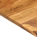 vidaXL tömör akácfa fürdőszoba piperepolc 100x52x2,5 cm