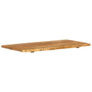 vidaXL tömör akácfa fürdőszoba piperepolc 100x52x2,5 cm