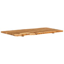 vidaXL tömör akácfa fürdőszoba piperepolc 100x52x2,5 cm