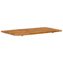 vidaXL tömör akácfa fürdőszoba piperepolc 100x52x2,5 cm