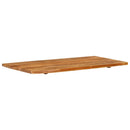 vidaXL tömör akácfa fürdőszoba piperepolc 100x52x2,5 cm