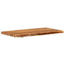 vidaXL tömör akácfa fürdőszoba piperepolc 100x52x3,8 cm