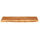 vidaXL tömör akácfa fürdőszoba piperepolc 100x52x3,8 cm