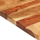 vidaXL tömör akácfa fürdőszoba piperepolc 100x52x3,8 cm