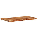 vidaXL tömör akácfa fürdőszoba piperepolc 100x52x3,8 cm