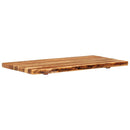 vidaXL tömör akácfa fürdőszoba piperepolc 100x52x3,8 cm