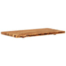 vidaXL tömör akácfa fürdőszoba piperepolc 100x52x3,8 cm