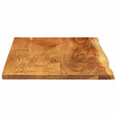 vidaXL tömör akácfa fürdőszoba piperepolc 114x52x2,5 cm