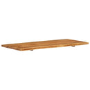 vidaXL tömör akácfa fürdőszoba piperepolc 114x52x2,5 cm