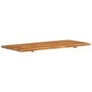 vidaXL tömör akácfa fürdőszoba piperepolc 114x52x2,5 cm