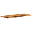 vidaXL tömör akácfa fürdőszoba piperepolc 140x52x2,5 cm