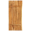 vidaXL tömör akácfa fürdőszoba piperepolc 140x52x2,5 cm