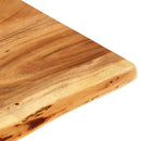vidaXL tömör akácfa fürdőszoba piperepolc 140x52x2,5 cm