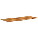 vidaXL tömör akácfa fürdőszoba piperepolc 140x52x2,5 cm