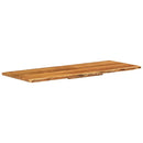 vidaXL tömör akácfa fürdőszoba piperepolc 140x52x2,5 cm