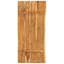 vidaXL tömör akácfa fürdőszoba piperepolc 140x52x3,8 cm
