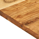 vidaXL tömör akácfa fürdőszoba piperepolc 140x52x3,8 cm